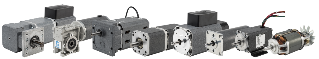DC, AC, Brushless and Universal motors and gearmotors