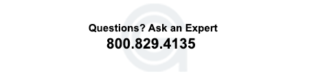 Questions? Ask an expert. 800.829.4135